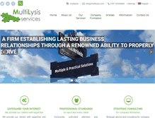 Tablet Screenshot of multilysis.com